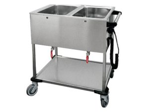 WAGEN EKG 2/II ,  AUSGABEWAGEN BEHEIZT
2 BECKEN