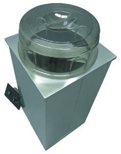 AUFGABESCHACHT BEHEIZT VPŠ 270,  MIT VERSTELLBAREN STANGEN FÜR TELLER DIAM. 215, 245, 265,  MM