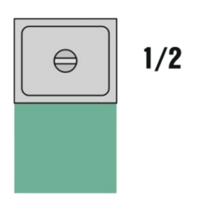 GK PP 1/2 VÍKO POLYPROPYLEN