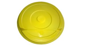 LID OF PLATE MM, PLASTIC, YELLOW