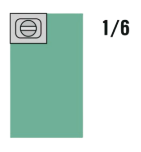 GK PP 1/6 VÍKO POLYPROPYLEN