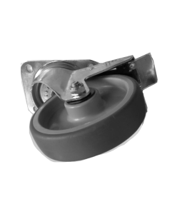 KOLEČKO OTOČNÉ S BRZDOU d. 160 mm